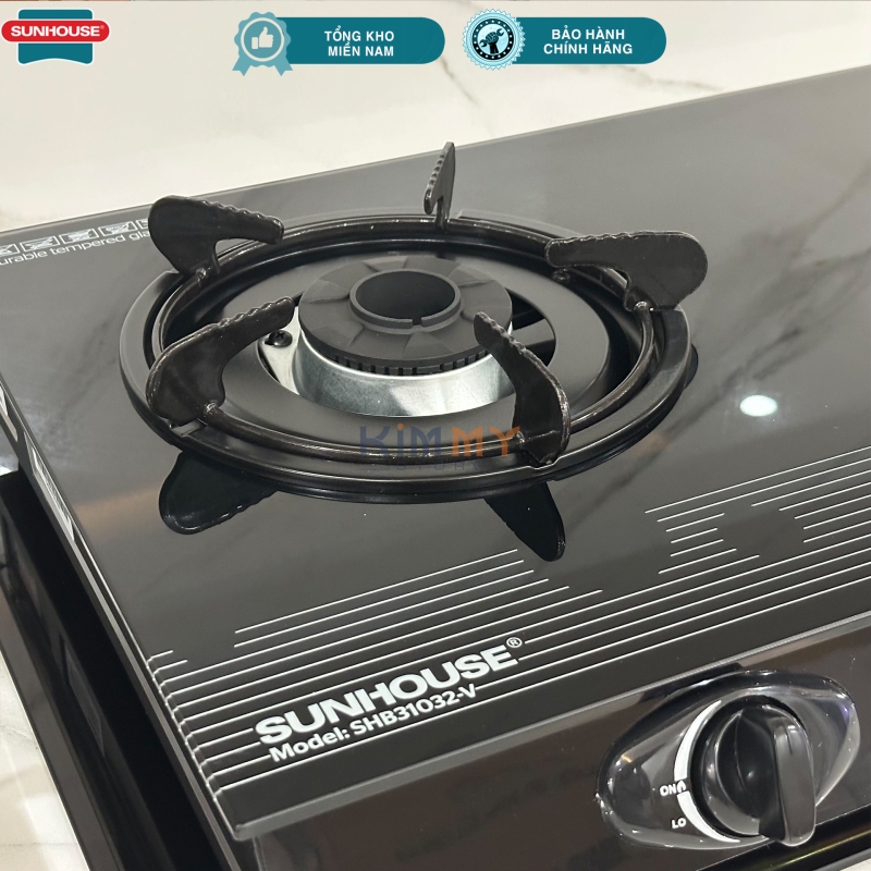 Bếp gas đôi dương kính Sunhouse SHB-31032V